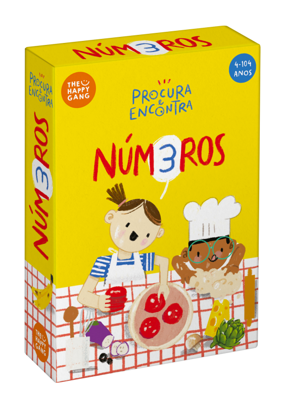 Brain Away – Procura e Encontra – Números – The Happy Gang