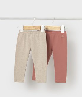 Pack 2 leggings bebé Mayoral