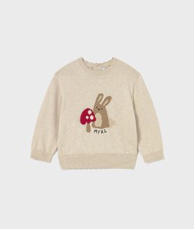 Camisola animal jacquard bebé Mayoral