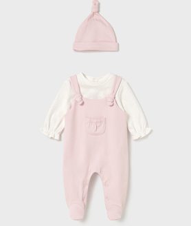 Babygrow com gorro recém nascida Mayoral