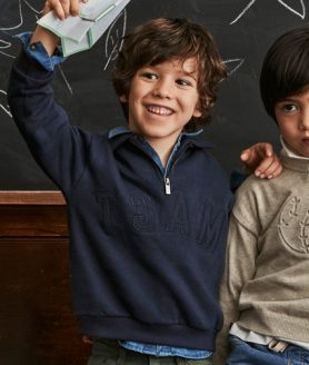 Sweat com gola menino Mayoral
