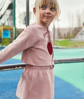 Vestido com sweat menina Mayoral