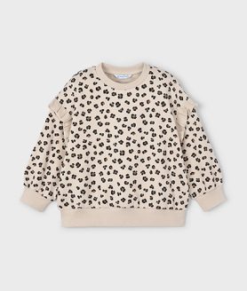 Sweat folho mangas menina Mayoral