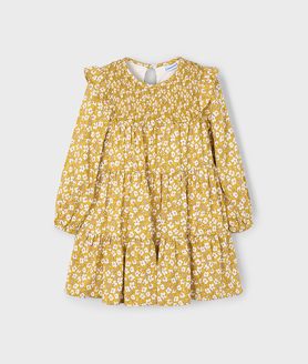 Vestido viella estampado menina Mayoral