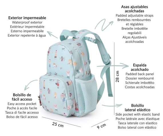 Mochila Infantil The Three Little Pigs Tutete - Image 2