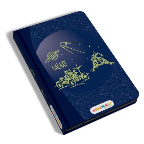 BLOCO DE DESENHO C/ ILUSTRAÇÕES GALÁXIA Kidywolf - Image 2