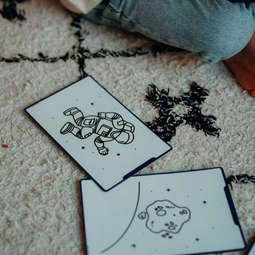 BLOCO DE DESENHO C/ ILUSTRAÇÕES GALÁXIA Kidywolf - Image 5