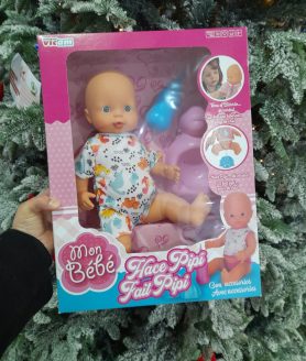 Boneca Baby Pee com Acessórios 40 cm
