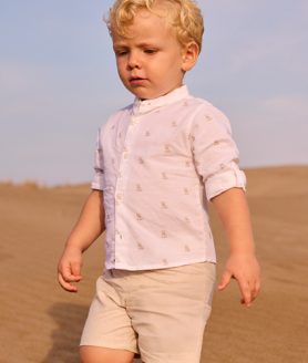 Bermuda elegante com linho bebé Mayoral